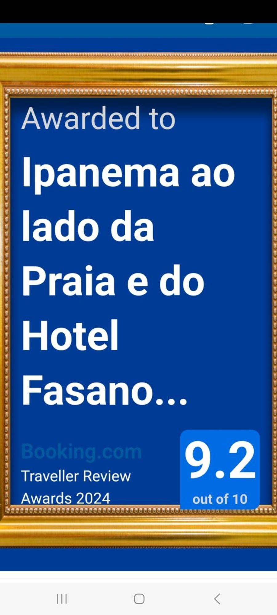 Ipanema Posto8 Com 1Quarto E 1Mesanino Flat40M2 Rua Hotel Fasano Rio de Janeiro Zewnętrze zdjęcie